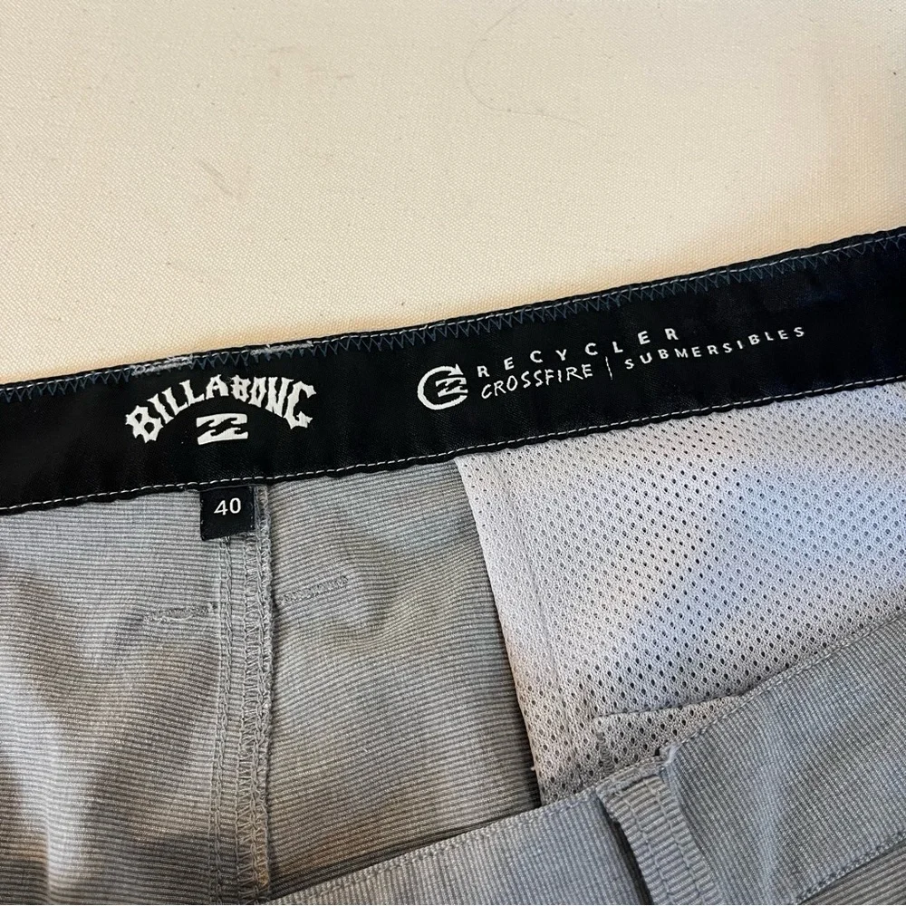 Billabong Gray Flat Front Men's‎ Shorts